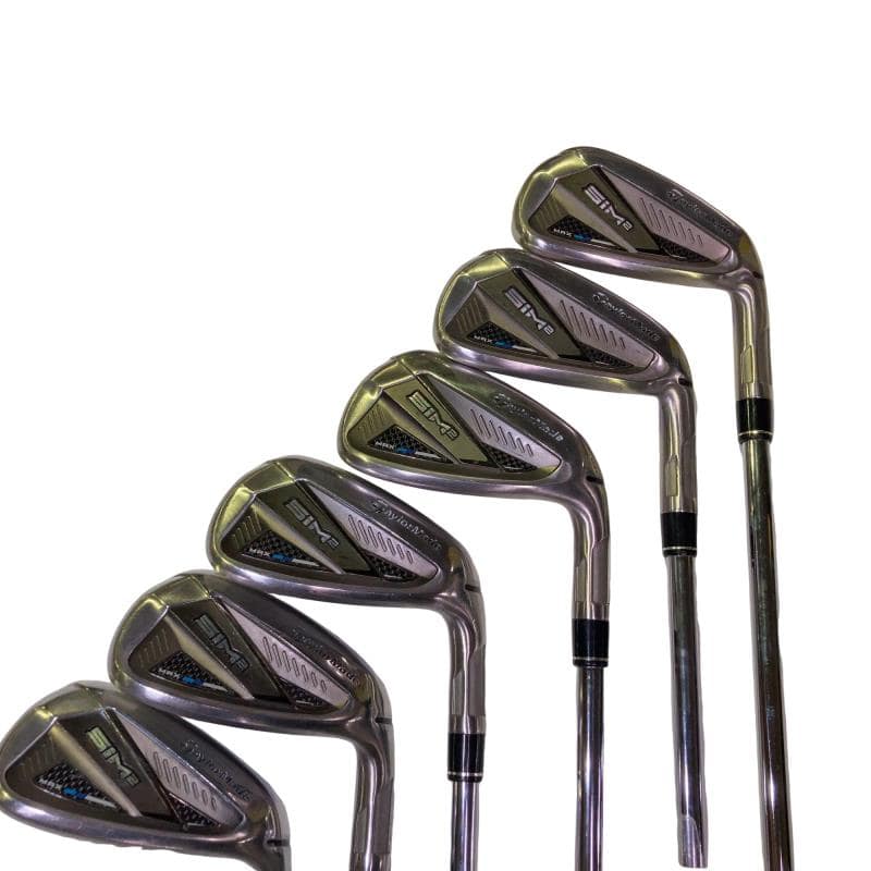 【中古】 仕立て屋お手伝いさん SIM2 MAX  7S アイアン仕掛ける IR KBS MAX MT85 JP (フレックスS) メンズ 成人男性用 右利き 右用 C価値づける ゴルフ野球クラブ