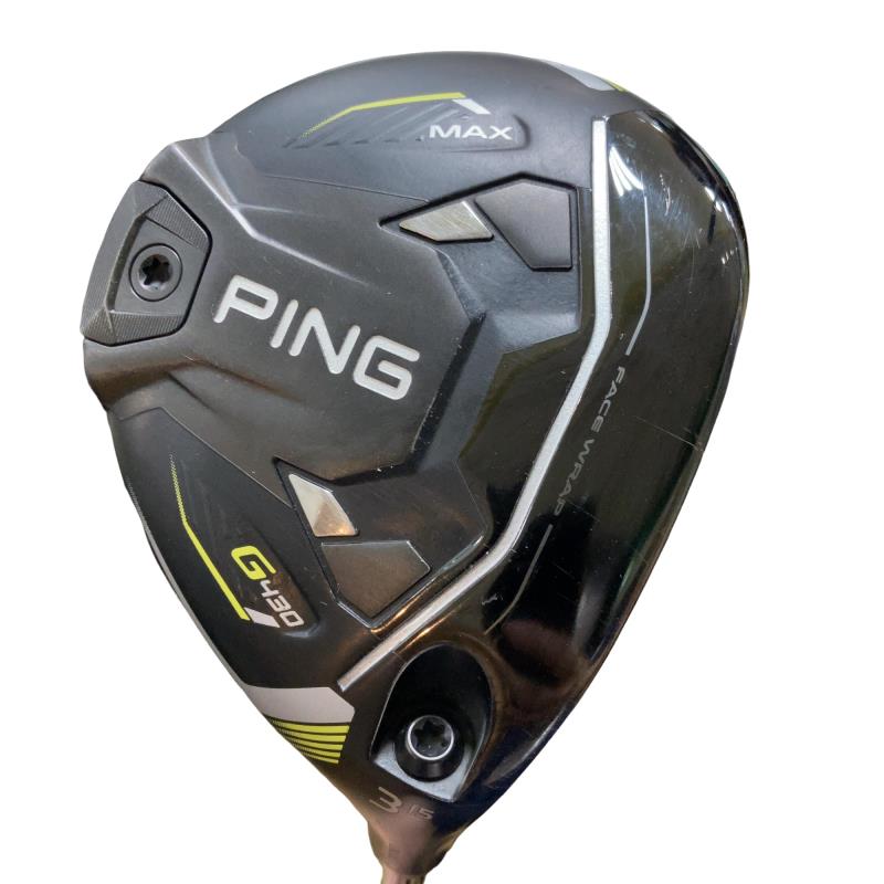 【中古】 ピン G430 MAX 3W フェアウェイウッド FW ALTA J CB BLACK(FW) (フレックスSR) メンズ 男性用 右利き 右用 Cランク ゴルフクラブ｜ゴルフパートナー 中古クラブ店