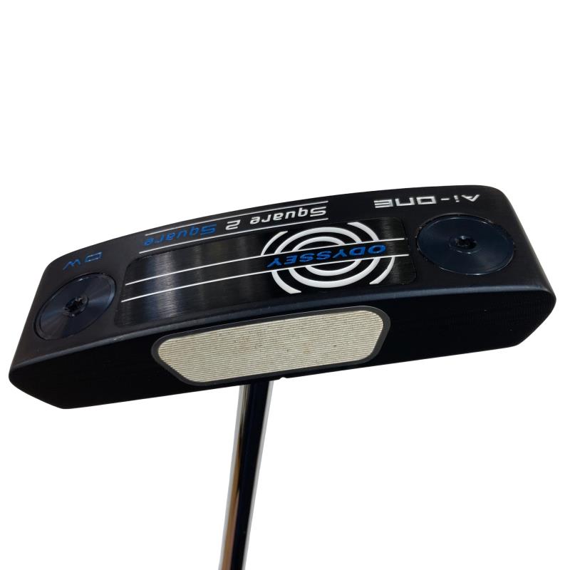 【中古】 オデッセイ Ai-ONE SQUARE 2 SQUARE DW 34インチ パター PT STROKE LAB 90 スチール (フレックスその他) メンズ 男性用 右利き 右用 Cランク ゴルフクラブ