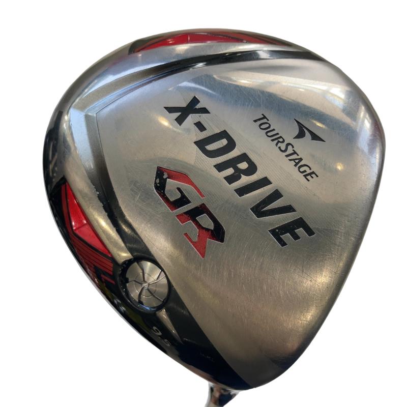 【中古】 ブリヂストン TOURSTAGE X-DRIVE GR(2010)  9.5° １番ウッド DR FUBUKI α 60 (フレックスS) メンズ 成人男性用 右利き 右用 C序列付ける ゴルフ野球クラブ