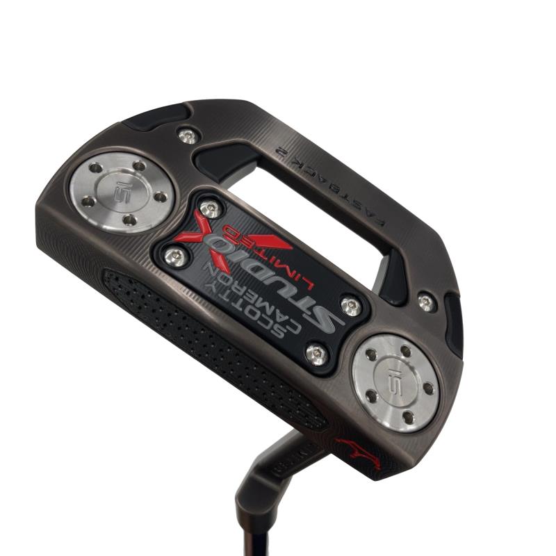 【中古】 タイトリスト SCOTTY CAMERON STUDIO XPERIMENTAL FASTBACK 2(2025) 34インチ レフティ パター PT オリジナルカーボン (フレックスその他) メンズ 男性用 左利き レフティ 左用 Bランク ゴルフクラブ