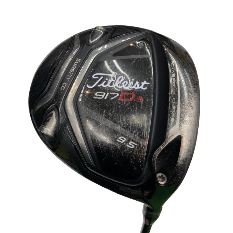 【中古】 タイトリスト 917 D3  9.5° １番ウッド DR 完全無欠特注立て坑 (フレックスS) メンズ 成人男性用 右利き 右用 D序列付ける ゴルフ野球クラブ