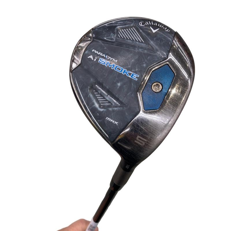 【中古】 キャロウェイ PARADYM Ai SMOKE MAX 5W フェアウェイウッド FW リシャフト (フレックスその他) メンズ 男性用 右利き 右用 Cランク ゴルフクラブ