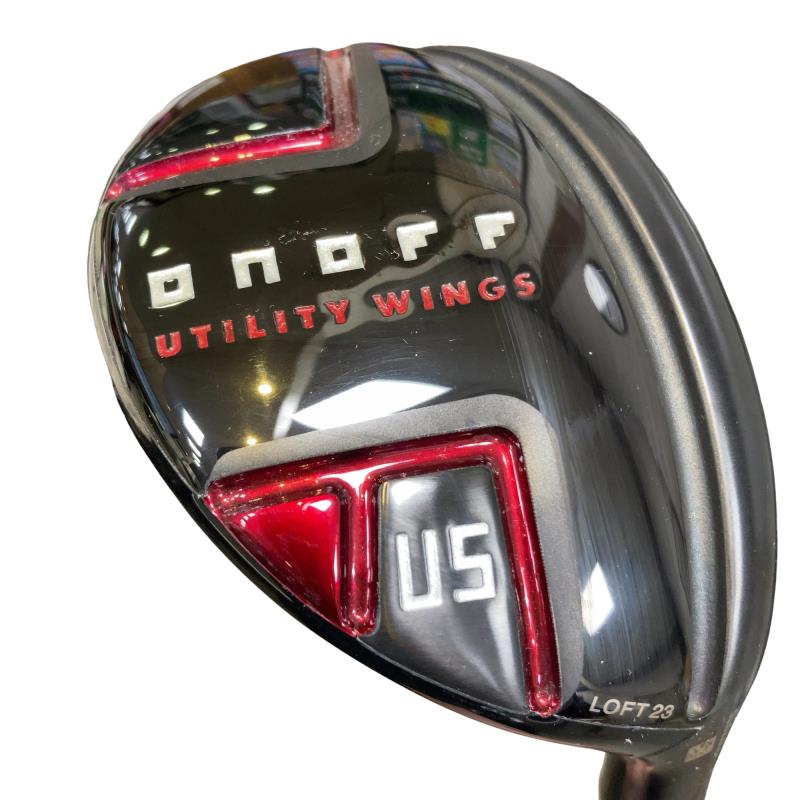 【中古】 ダイワ(グローブライド) ONOFF UTILITY WINGS(2022) AKA U5 ありがた味 UT SMOOTH KICK MP-522U (フレックスSR) メンズ 成人男性用 右利き 右用 C位置づける ゴルフ野球クラブ