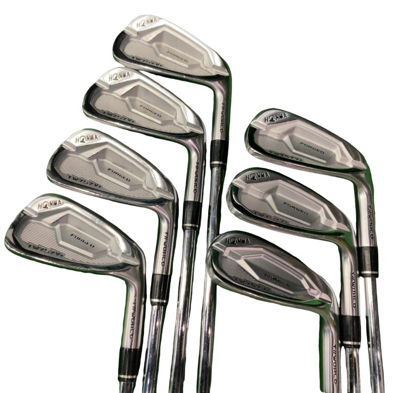 【中古】 本間ゴルフ TOUR WORLD TW757Vx 8S アイアン仕掛ける IR NS PRO MODUS3 TOUR105 (フレックスS) メンズ 成人男性用 右利き 右用 C価値づける ゴルフ野球クラブ