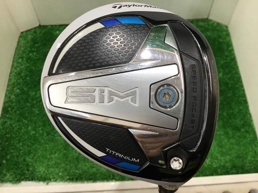 【中古】 テーラーメイド SIM 5W フェアウェイウッド FW Speeder 661 EVOLUTION VI (フレックスS) メンズ 男性用 右利き 右用 Cランク ゴルフクラブ