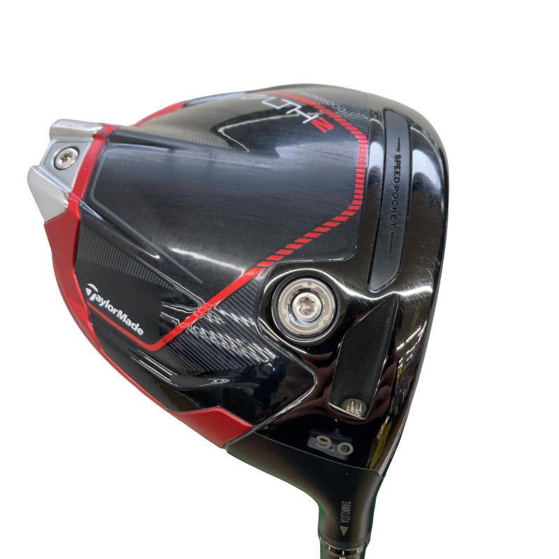 【中古】 テーラーメイド STEALTH2 9° ドライバー DR Tour AD CQ-6 (フレックスS) メンズ 男性用 右利き 右用 Cランク ゴルフクラブ