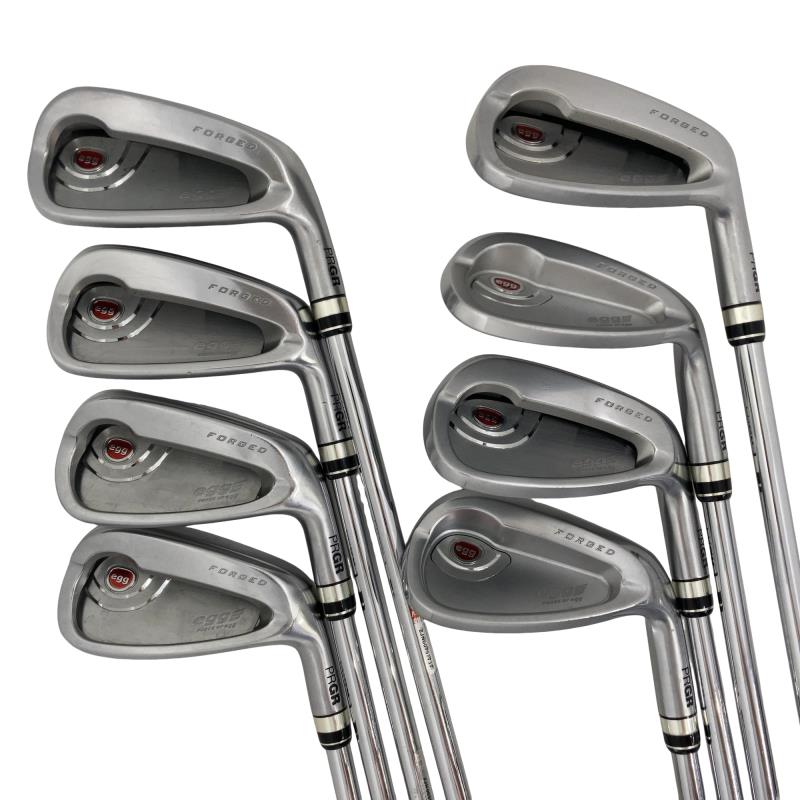 【中古】 プロギア egg PF(2017) 8S アイアンセット IR スチール (フレックスSR) メンズ 男性用 右利き 右用 Cランク ゴルフクラブ｜ゴルフパートナー 中古クラブ店 36,886円