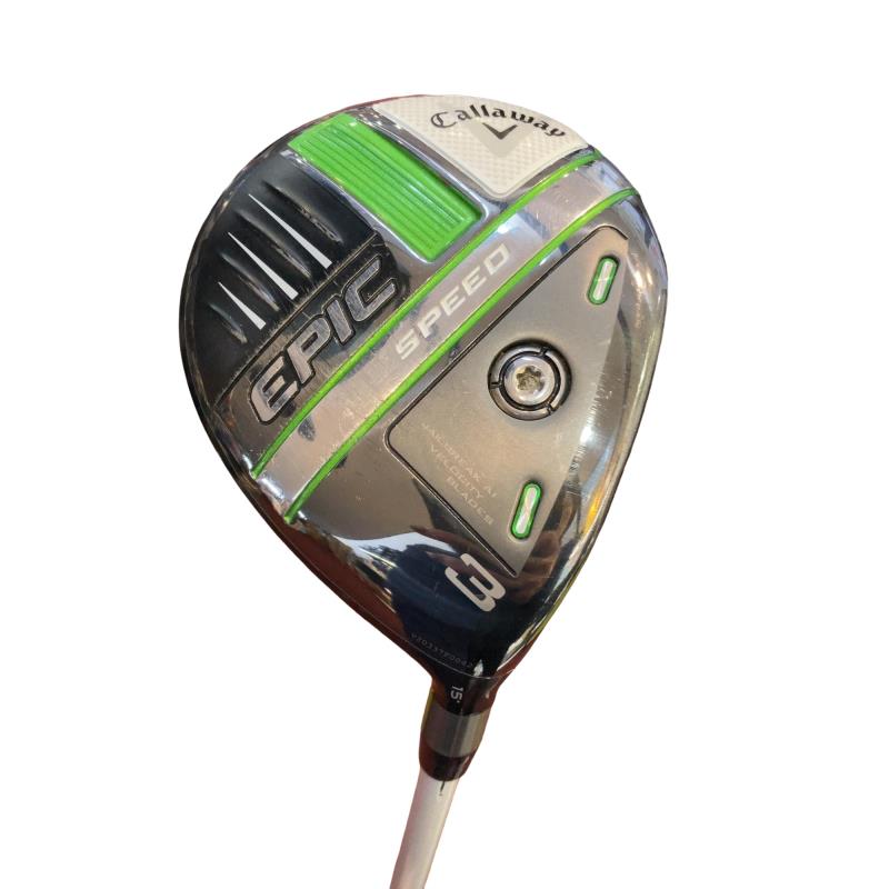 【中古】 キャロウェイ EPIC SPEED 3W フェアウェイウッド FW Speeder EVOLUTION VII FW 60 (フレックスS) メンズ 男性用 右利き 右用 Cランク ゴルフクラブ