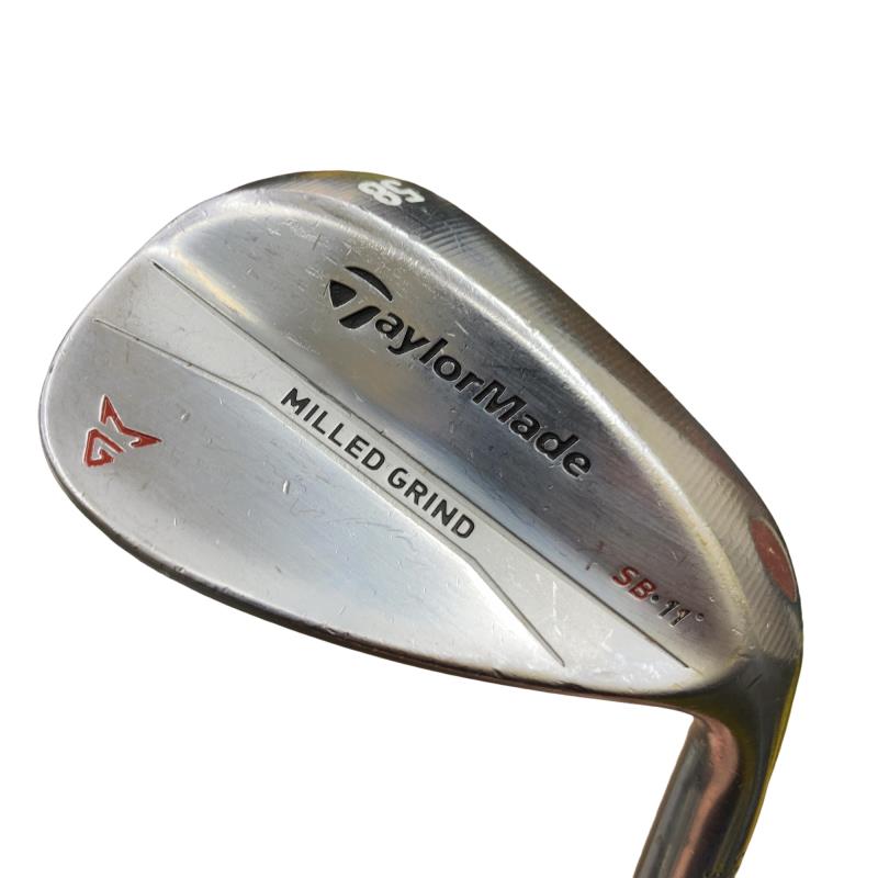 【中古】 仕立て屋御手伝いさん Taylor Made MILLED GRIND 58°/11° USA ウェッジ WG Dynamic Gold (フレックス余分の物) メンズ 成人男性用 右利き 右用 C位置づける ゴルフ野球クラブ