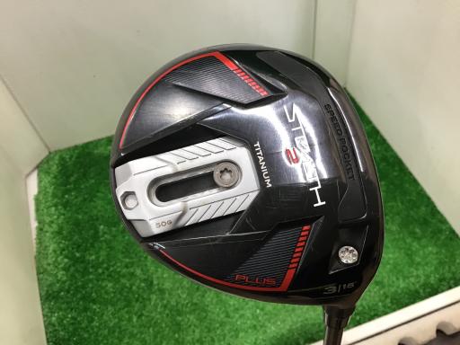 【中古】 テーラーメイド STEALTH2 PLUS 3W フェアウェイウッド FW 純正特注シャフト (フレックスS) メンズ 男性用 右利き 右用 Cランク ゴルフクラブ