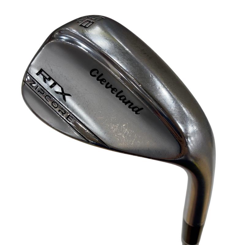 【中古】 クリーブランド Cleveland RTX ZIPCORE ツアーサテン 58°/10° MID ウェッジ WG 純正特注シャフト (フレックスX) メンズ 男性用 右利き 右用 Dランク ゴルフクラブ