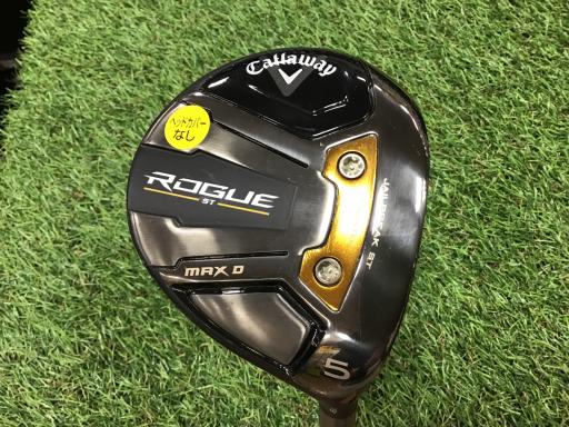 【中古】 キャロウェイ ROGUE ST MAX D 5W フェアウェイウッド FW VENTUS 5 for CW(ROGUE ST FW) (フレックスSR) メンズ 男性用 右利き 右用 Cランク ゴルフクラブ
