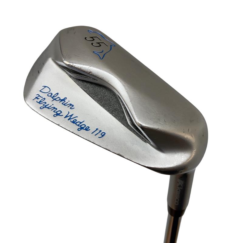 【中古】 キャスコ Dolphin Flying Wedge DFW-119 55&deg; 34インチ(ジャンボグリップ) ウェッジ WG Dolphin オリジナルスチール (フレックスその他) メンズ 男性用 右利き 右用 Cランク ゴルフクラブ｜ゴルフパートナー 中古クラブ店