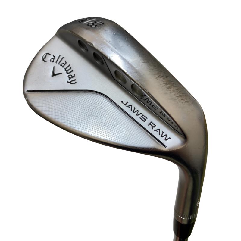 【中古】 キャロウェイ JAWS RAW クロムメッキ 58&deg;/12&deg;W ウェッジ WG NS PRO 950GH neo (フレックスS) メンズ 男性用 右利き 右用 Cランク ゴルフクラブ｜ゴルフパートナー 中古クラブ店