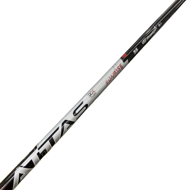 【中古】 キャロウェイスリーブ付き添い人(QUANTUM系) マミヤドライバー用 立て坑 ATTAS RX SUNRISE RED 5 (フレックスS)B序列付ける ゴルフ野球クラブ