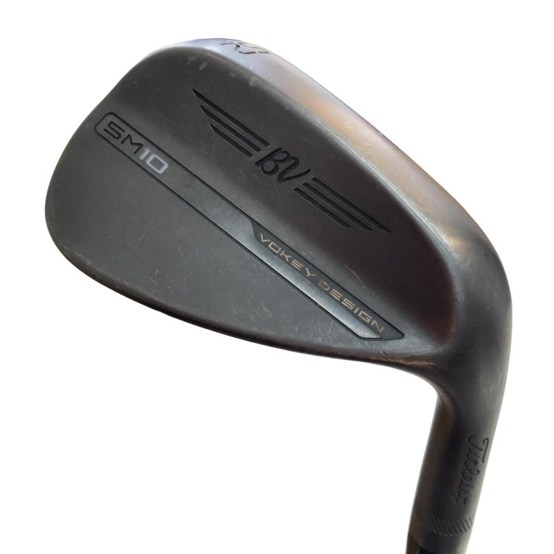 【中古】 タイトリスト VOKEY SPIN MILLED SM10 ジェット機黒いこと 52°/12°F ウェッジ WG NS PRO 950GH neo (フレックスS) メンズ 成人男性用 右利き 右用 C位置づける ゴルフ野球クラブ