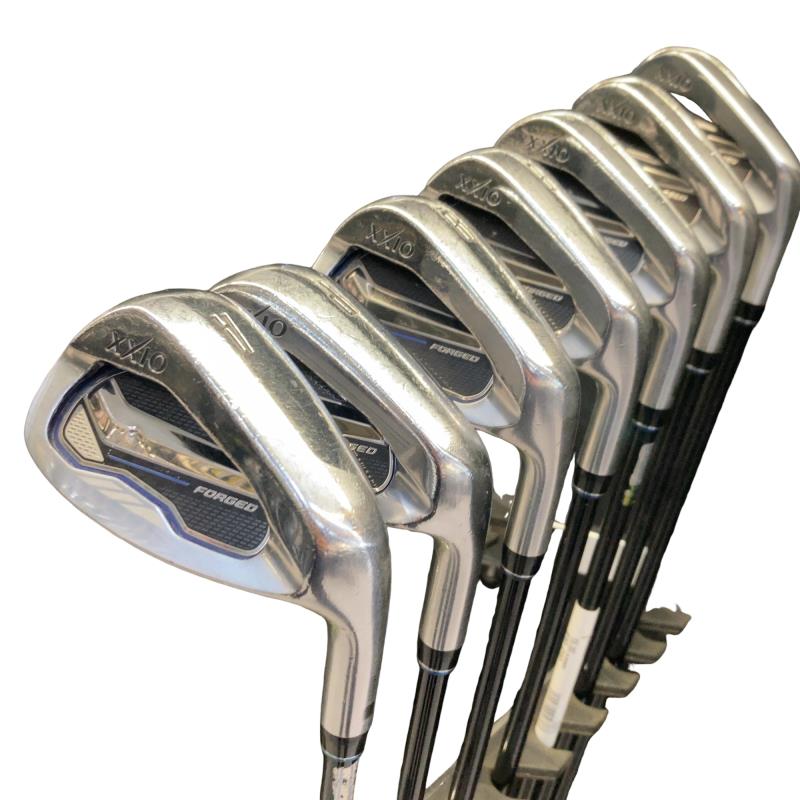 【中古】 ダンロップ XXIO FORGED(2017) 8S アイアン仕掛ける IR XXIO MX6000 (フレックスR) メンズ 成人男性用 右利き 右用 C序列付ける ゴルフ野球クラブ