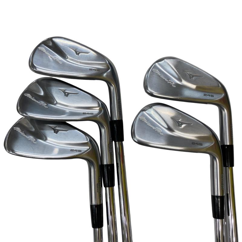 【中古】 ミズノ Mizuno Pro 245 6S アイアン仕掛ける IR 完全無欠特注立て坑 (フレックスS) メンズ 成人男性用 右利き 右用 C価値づける ゴルフ野球クラブ