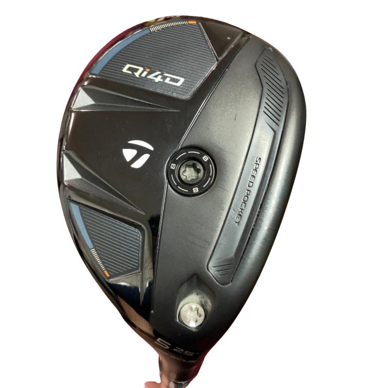 【中古】 テーラーメイド Qi4D U5 ユーティリティ UT REAX 65(Qi4D UT) (フレックスS) メンズ 男性用 右利き 右用 Cランク ゴルフクラブ