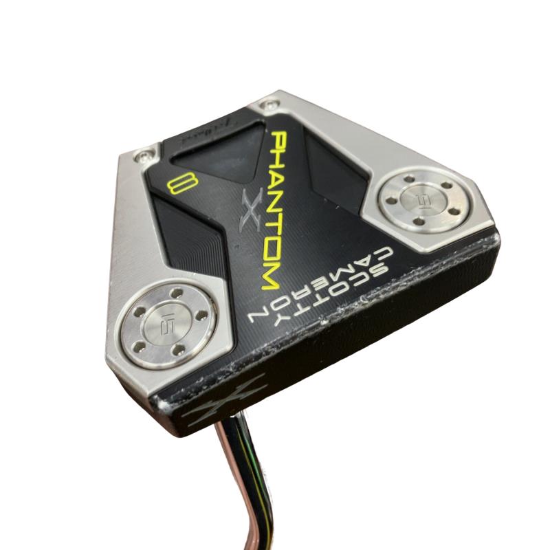 【中古】 タイトリスト SCOTTY CAMERON PHANTOM X 8 33インチ パター PT スチール (フレックスその他) メンズ 男性用 右利き 右用 Dランク ゴルフクラブ