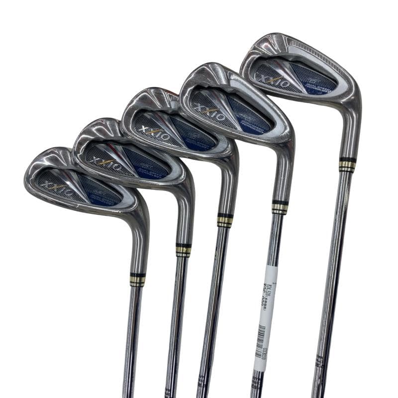 【中古】 ダンロップ XXIO(2014) 5S(カスタム) アイアンセット IR 純正特注シャフト (フレックスS) メンズ 男性用 右利き 右用 Cランク ゴルフクラブ