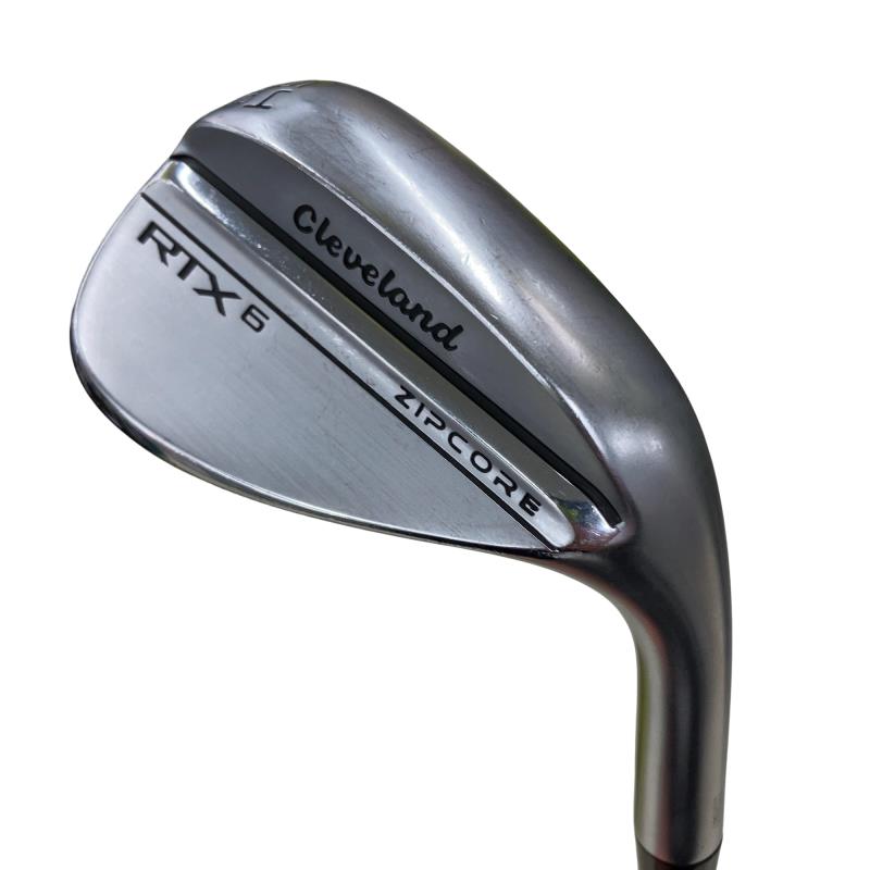 【中古】 クリーブランド Cleveland RTX-6 ZIPCORE ツアーサテン 54°/10° MID ウェッジ WG リシャフト (フレックスその他) メンズ 男性用 右利き 右用 Dランク ゴルフクラブ