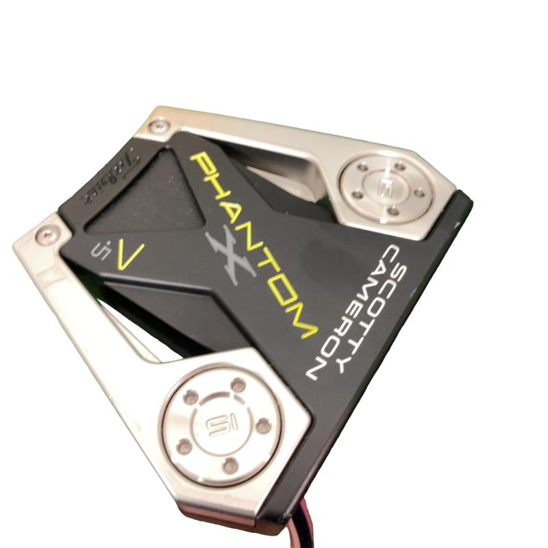 【中古】 タイトリスト SCOTTY CAMERON PHANTOM X 7.5 34in パター PT スチール写真 (フレックス余分の物) メンズ 成人男性用 右利き 右用 C位置づける ゴルフ野球クラブ