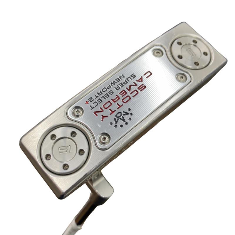 【中古】 タイトリスト SCOTTY CAMERON SUPER SELECT NEWPORT 2 PLUS 34インチ パター PT スチール (フレックスその他) メンズ 男性用 右利き 右用 Cランク ゴルフクラブ｜ゴルフパートナー 中古クラブ店