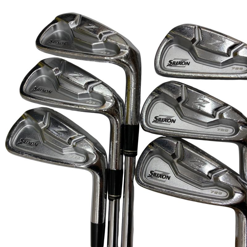 【中古】 ダンロップ SRIXON Z725  6S アイアン書き割り IR Dynamic Gold TOUR ISSUE Design Tuning(赤) (フレックスS) メンズ 成人男性用 右利き 右用 C位置づける ゴルフ野球クラブ