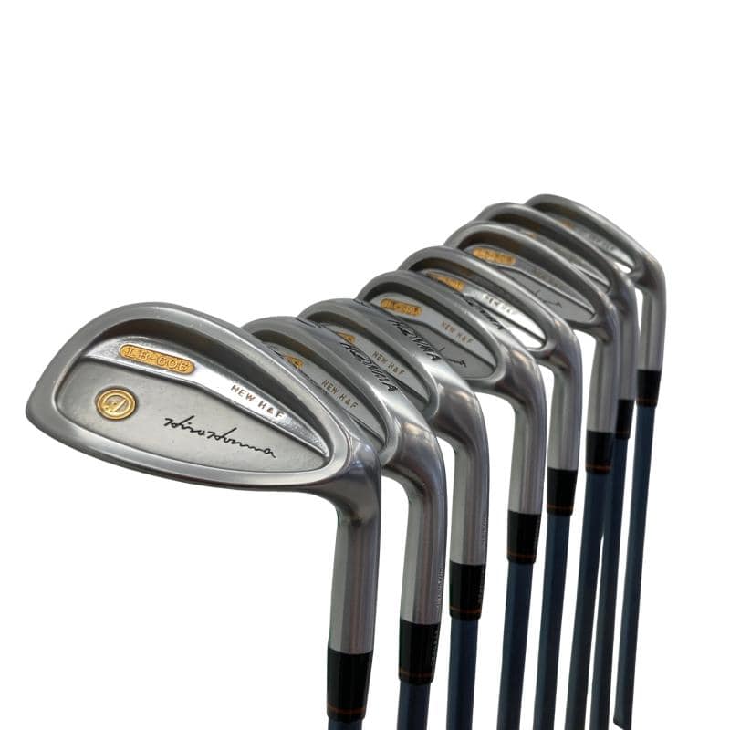 【中古】 本間ゴルフ LB-606 NEW H＆F GNiメタル仕様 8S アイアンセット IR 2S NEW SUPER LIGHT TITANIUM CARBON (フレックスその他) メンズ 男性用 右利き 右用 Cランク ゴルフクラブ｜ゴルフパートナー 中古クラブ店
