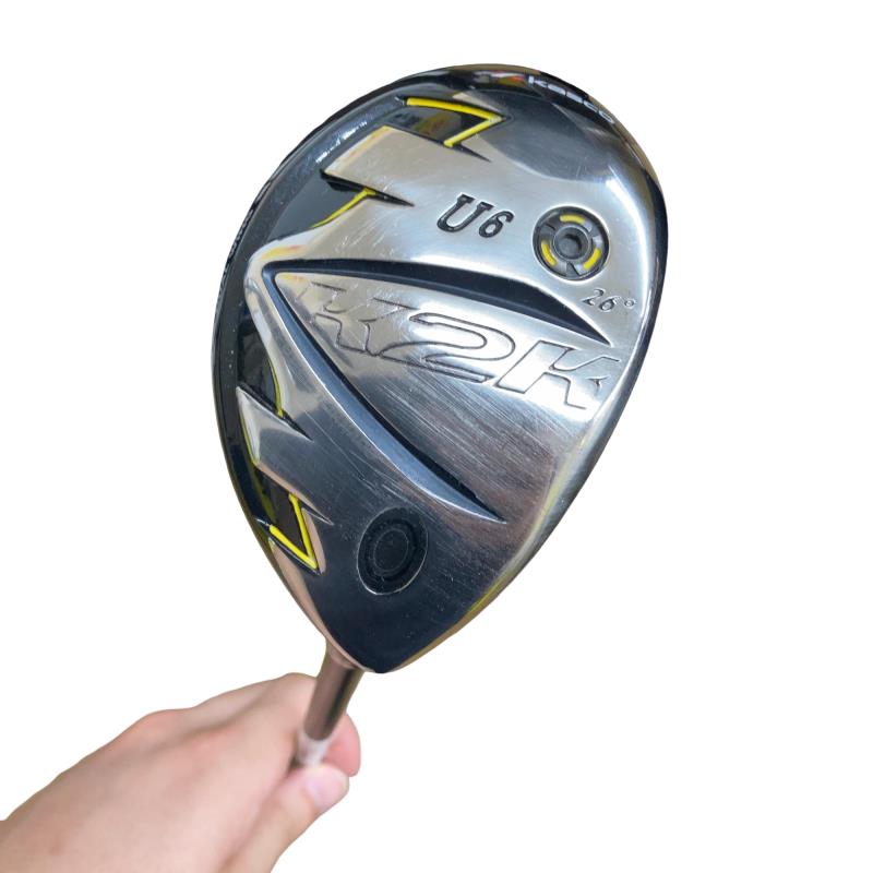 【中古】 キャスコ K2K ワンレングスユーティリティ U6 ありがた味 UT ATTAS MB-HY65 (フレックスS) メンズ 成人男性用 右利き 右用 C序列付ける ゴルフ野球クラブ