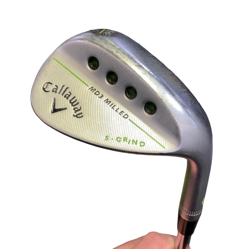 【中古】 キャロウェイ MD 3 クロムメッキ 58°/09°S ウェッジ WG Dynamic Gold (フレックスS) メンズ 男性用 右利き 右用 Cランク ゴルフクラブ