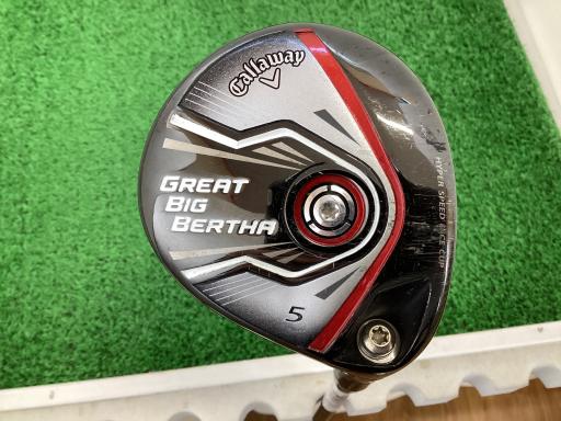 【中古】 キャロウェイ GREAT BIG BERTHA(2015) 5W フェアウェイウッド FW BIG BERTHA(2015)フェアウェイ (フレックスR) メンズ 男性用 右利き 右用 Cランク ゴルフクラブ