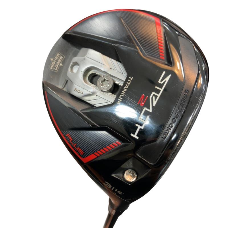 【中古】 テーラーメイド STEALTH2 PLUS 3W フェアウェイウッド FW リシャフト (フレックスその他) メンズ 男性用 右利き 右用 Cランク ゴルフクラブ|ゴルフパートナー 中古クラブ店