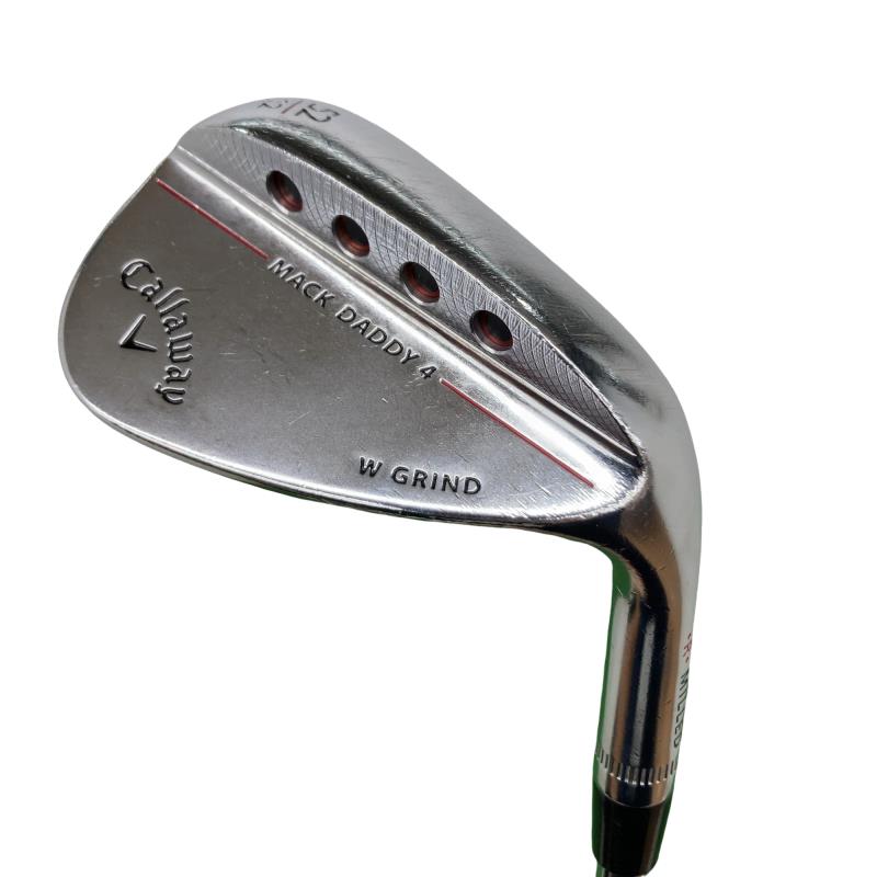 【中古】 キャロウェイ MACK DADDY 4 クロムメッキ 52°/12°W ウェッジ WG NS PRO MODUS3 TOUR120 (フレックスS) メンズ 男性用 右利き 右用 Cランク ゴルフクラブ