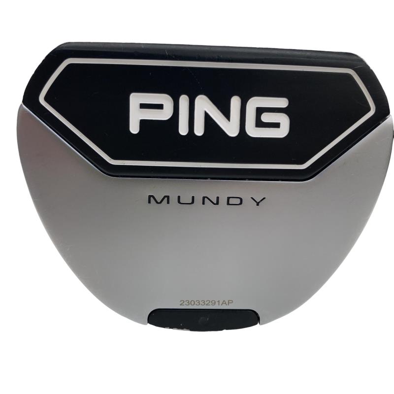 【中古】 ピン PING MUNDY(2023) 34in パター PT スチール写真 (フレックス余分の物) メンズ 成人男性用 右利き 右用 C序列付ける ゴルフ野球クラブ