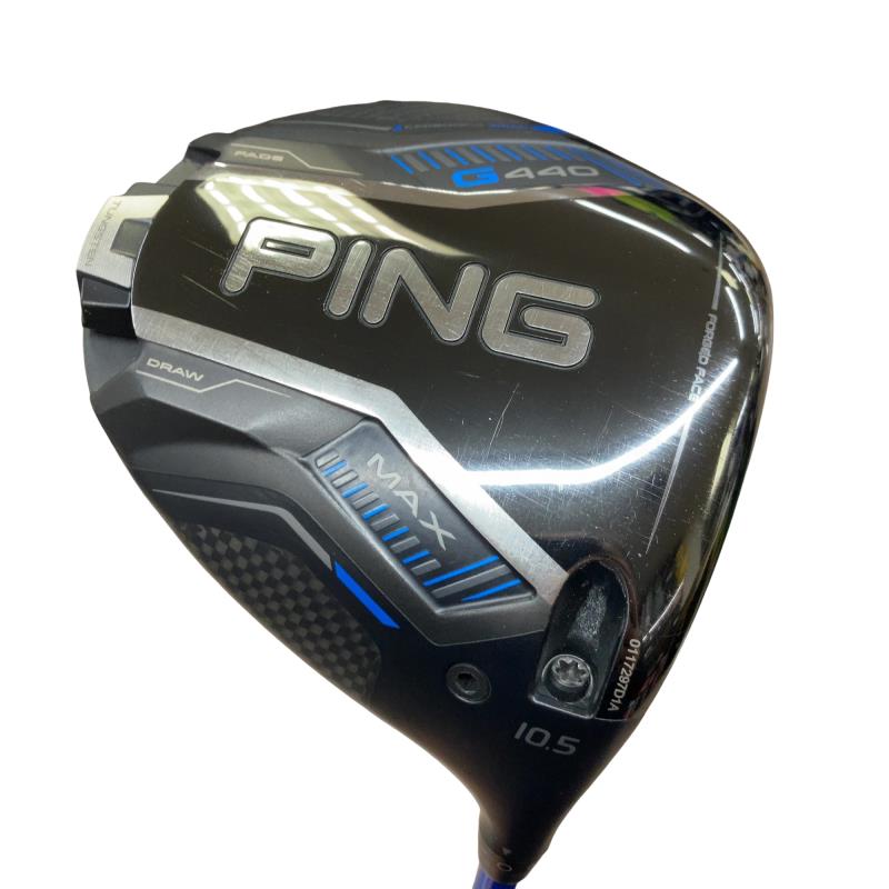 【中古】 ピン G440 MAX 10.5° １番ウッド DR ALTA J CB BLUE(DR) (フレックスSR) メンズ 成人男性用 右利き 右用 C序列付ける ゴルフ野球クラブ