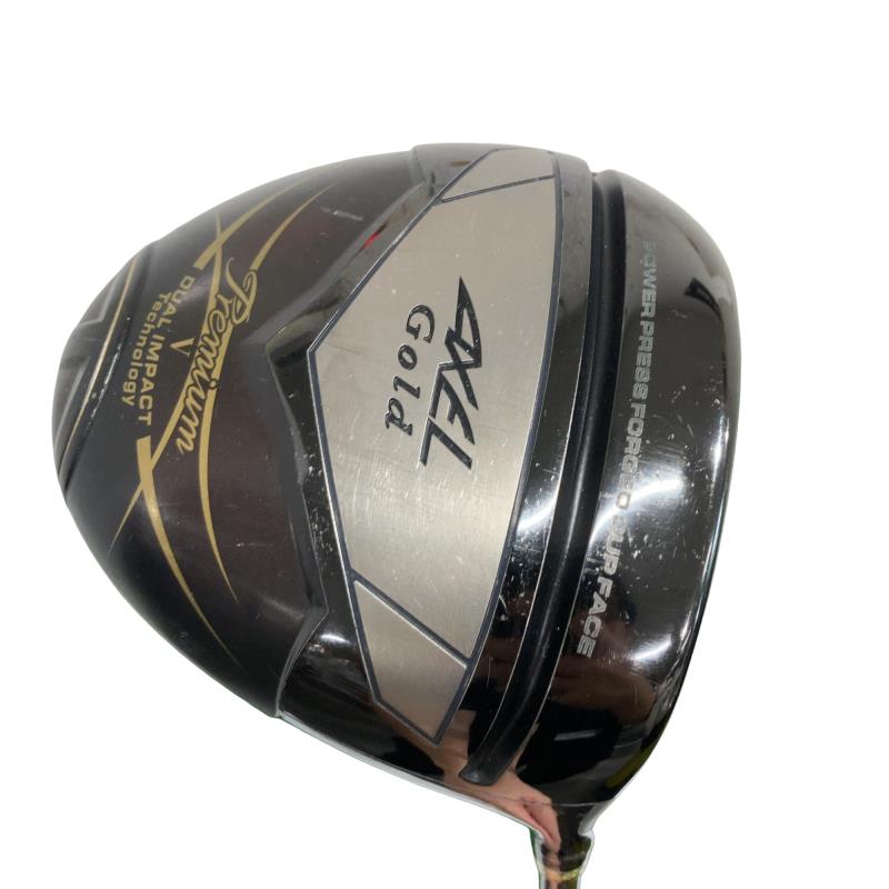 【中古】 つるや AXEL Gold Premium V 10.5° １番ウッド DR AXEL Gold Premium V(１番ウッド) (フレックスR) メンズ 成人男性用 右利き 右用 C序列付ける ゴルフ野球クラブ