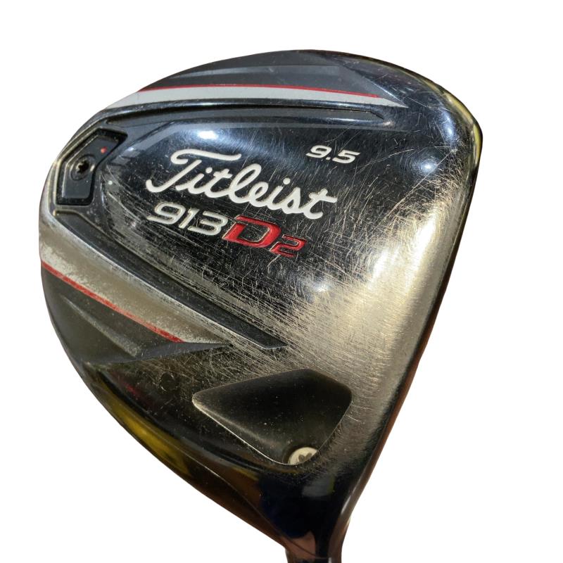 【中古】 タイトリスト 913 D2  9.5° １番ウッド DR Titleist ROMBAX 55 (フレックスS) メンズ 成人男性用 右利き 右用 C序列付ける ゴルフ野球クラブ