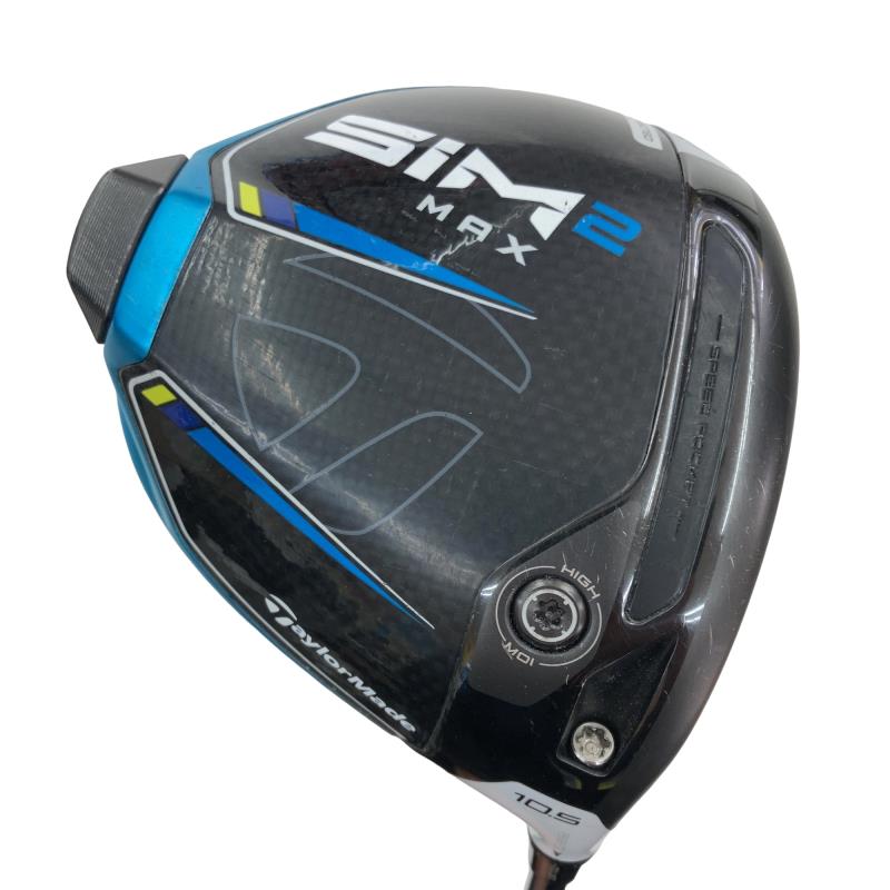 【中古】 テーラーメイド SIM2 MAX 10.5° ドライバー DR TENSEI BLUE TM50(SIM2 DR) (フレックスS) メンズ 男性用 右利き 右用 Cランク ゴルフクラブ