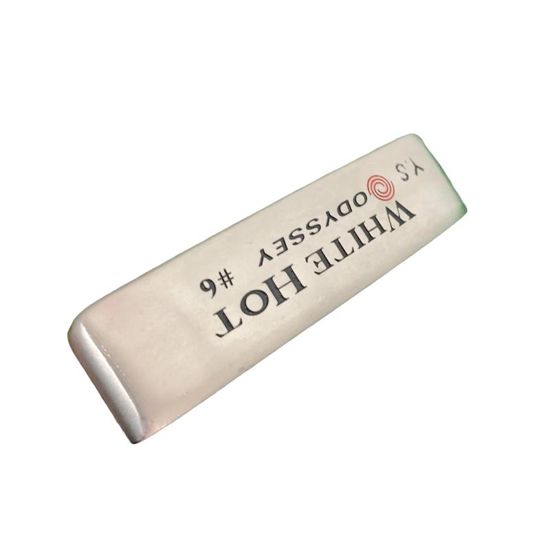 【中古】 オデッセイ WHITE HOT #6 34in パター PT スチール写真 (フレックス余分の物) メンズ 成人男性用 右利き 右用 D位置づける ゴルフ野球クラブ