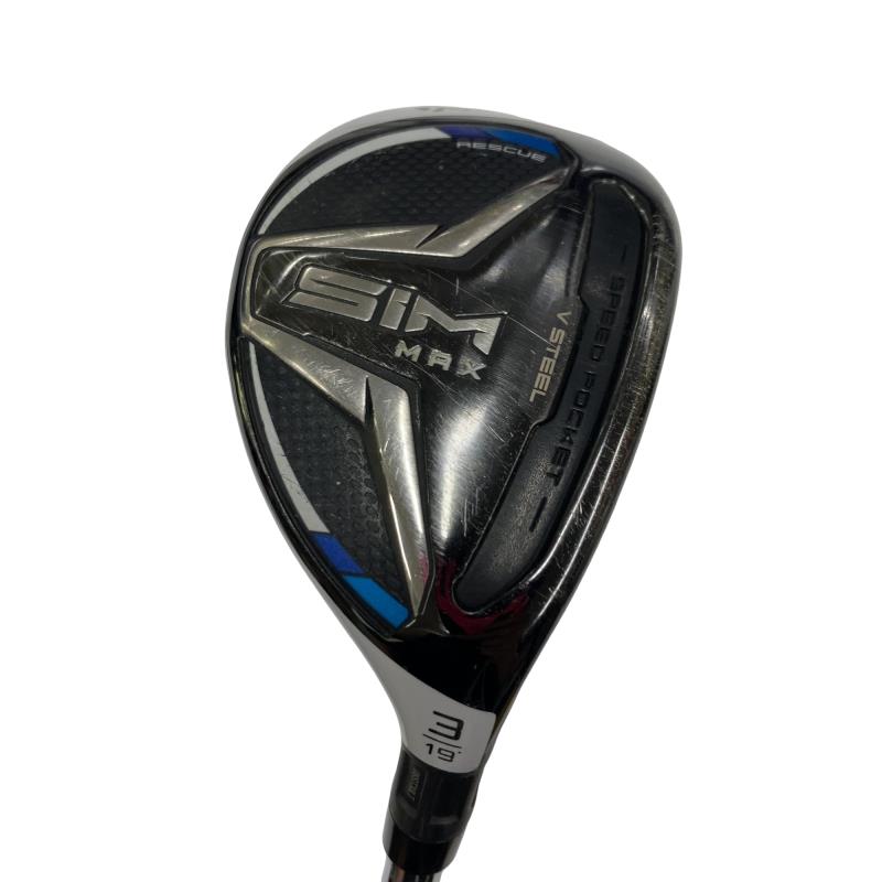 【中古】 仕立て屋お手伝いさん SIM MAX U3 ありがた味 UT KBS MAX85 JP (フレックスS) メンズ 成人男性用 右利き 右用 C位置づける ゴルフ野球クラブ