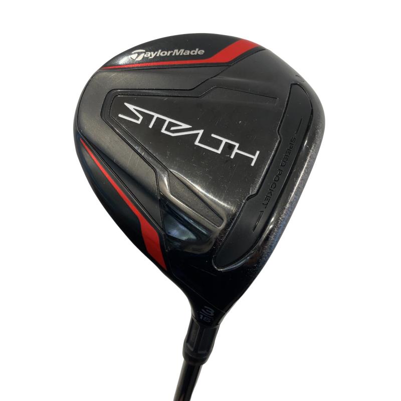 【中古】 テーラーメイド STEALTH 3W フェアウェイウッド FW TENSEI RED TM50(STEALTH FW) (フレックスS) メンズ 男性用 右利き 右用 Cランク ゴルフクラブ