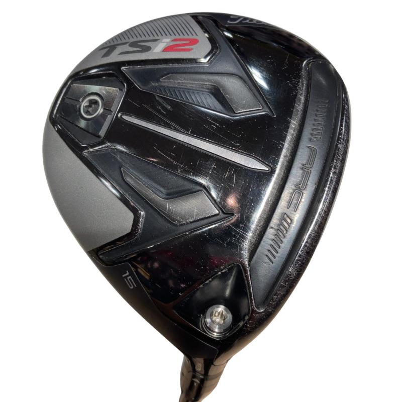 【中古】 タイトリスト TSi2 15° フェアウェイウッド FW TSP322 55 (フレックスS) メンズ 男性用 右利き 右用 Dランク ゴルフクラブ