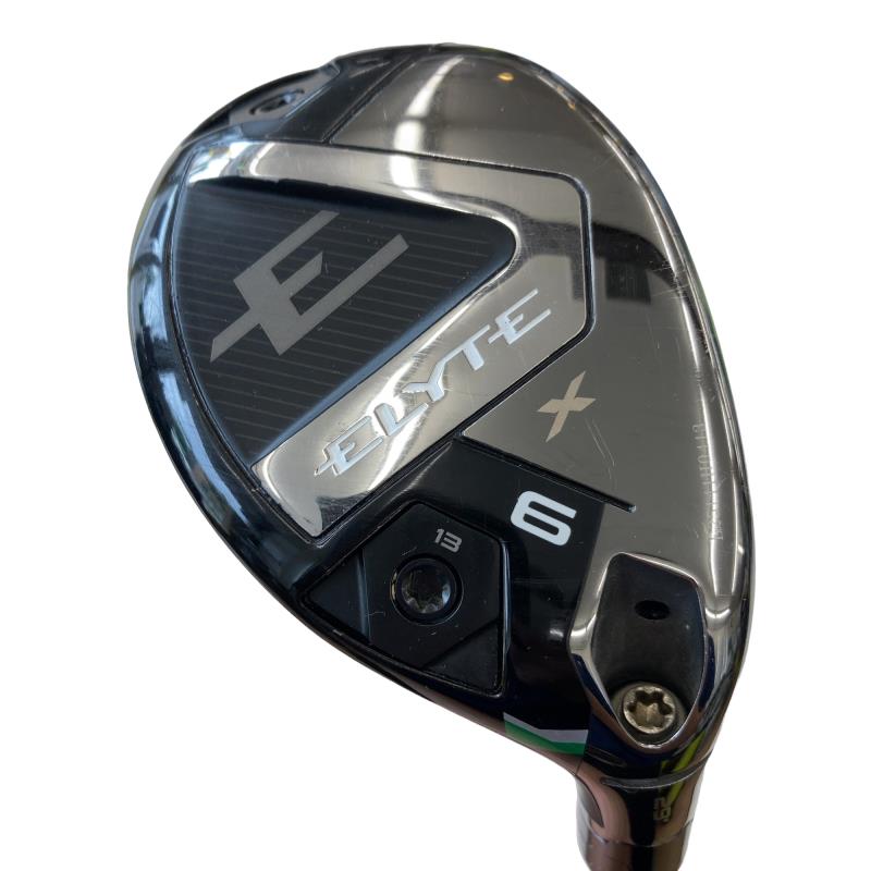 【中古】 キャロウェイ ELYTE X U6 ユーティリティ UT 純正特注シャフト (フレックスS) メンズ 男性用 右利き 右用 Cランク ゴルフクラブ｜ゴルフパートナー 中古クラブ店