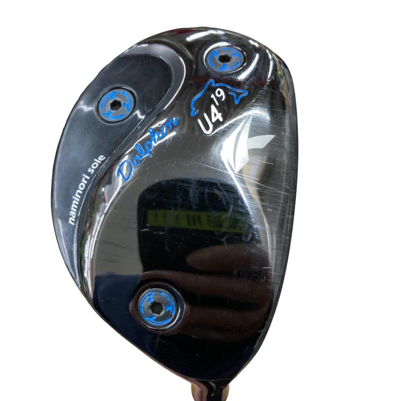 【中古】 キャスコ Dolphin Utility DU-122 ブラック U4 ユーティリティ UT ATTAS MB-HY55 (フレックスR) メンズ 男性用 右利き 右用 Cランク ゴルフクラブ