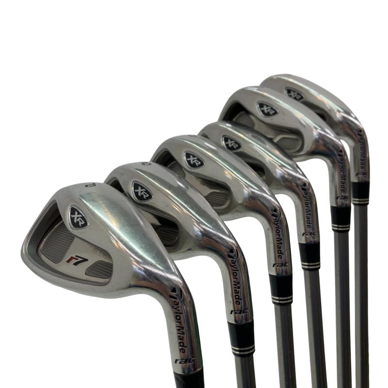 【中古】 仕立て屋お手伝いさん r7 XR  6S アイアン仕掛ける IR M.A.S.2 7 XR PLUS (フレックスS) メンズ 成人男性用 右利き 右用 C価値づける ゴルフ野球クラブ