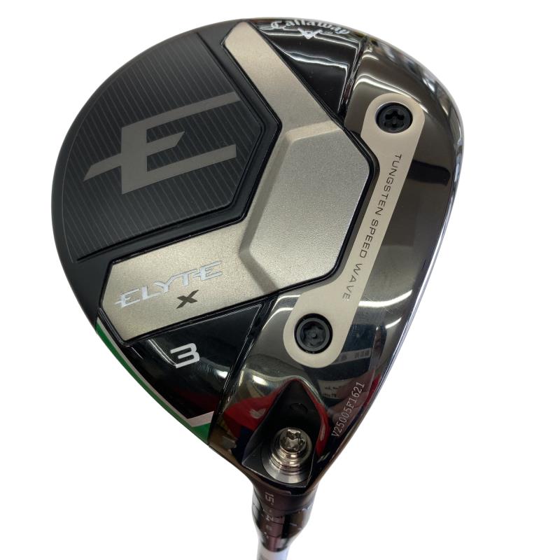 【中古】 キャロウェイ ELYTE X 3W フェアウェイウッド FW VENTUS GREEN 50 for CW(ELYTE FW) (フレックスS) メンズ 男性用 右利き 右用 Bランク ゴルフクラブ