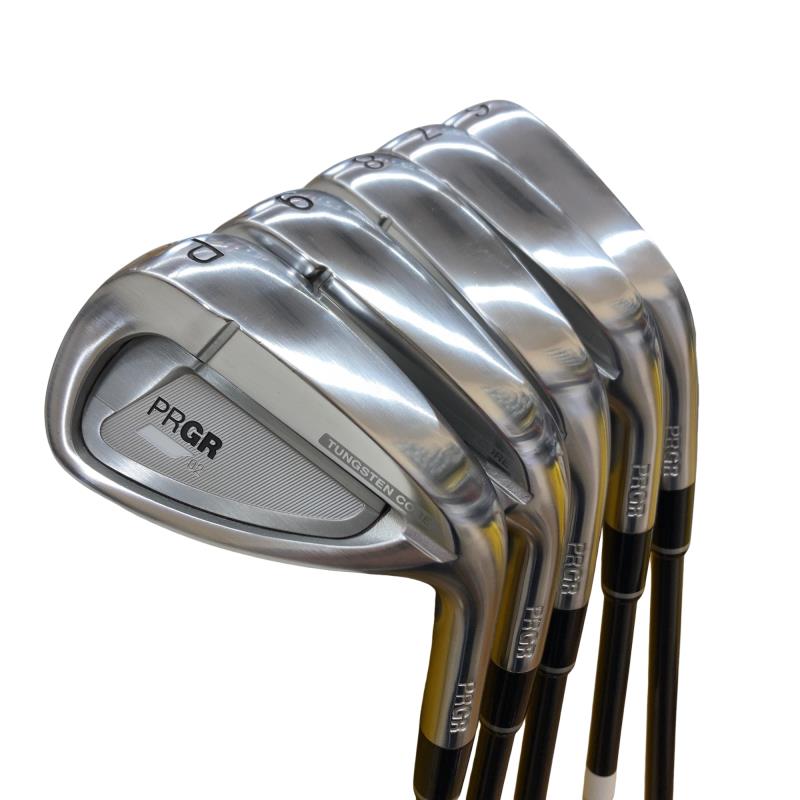 【中古】 労働者階級歯車 PRGR 02 5S アイアン仕掛ける IR Diamana FOR PRGR(2020 IR) (フレックスSR) メンズ 成人男性用 右利き 右用 C序列付ける ゴルフ野球クラブ